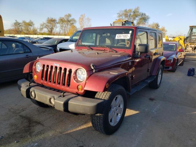 1J4GA59127L194831 - 2007 JEEP WRANGLER S ბურგუნდია ფოტო 2