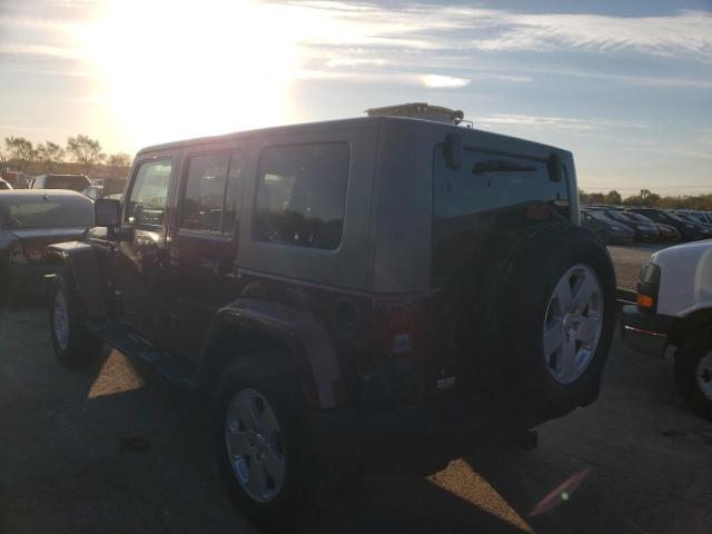 1J4GA59127L194831 - 2007 JEEP WRANGLER S ბურგუნდია ფოტო 3