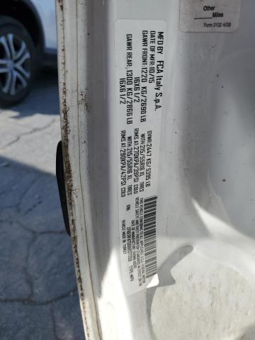 ZFBERFAT5G6B37259 - 2016 RAM PROMASTER WHITE photo 10