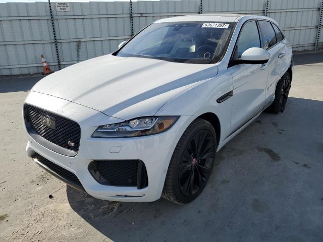 SADCM2FV2JA329458 - 2018 JAGUAR F-PACE S WHITE photo 2