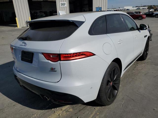 SADCM2FV2JA329458 - 2018 JAGUAR F-PACE S WHITE photo 4