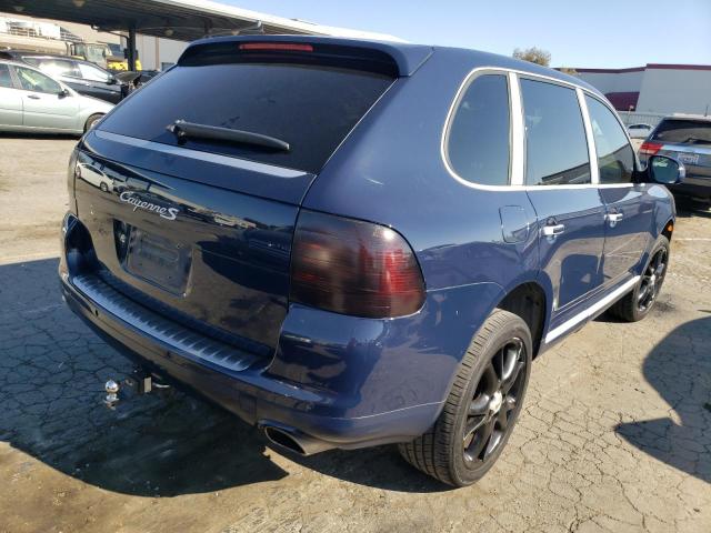 WP1AB29PX6LA62909 - 2006 PORSCHE CAYENNE S BLUE photo 4