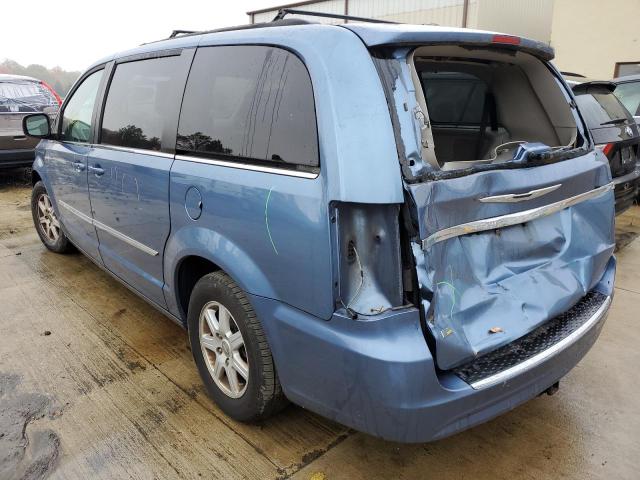 2C4RC1CG8CR156441 - 2012 CHRYSLER TOWN & COU BLUE photo 3