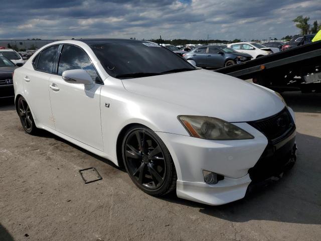 JTHBK262795106807 - 2009 LEXUS IS 250 WHITE photo 1