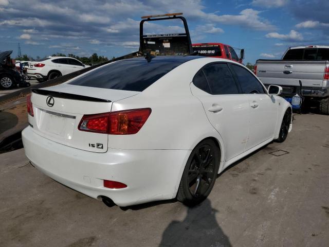 JTHBK262795106807 - 2009 LEXUS IS 250 WHITE photo 4