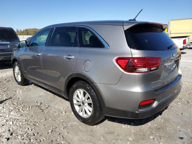 5XYPG4A31KG449050 - 2019 KIA SORENTO L GRAY photo 3