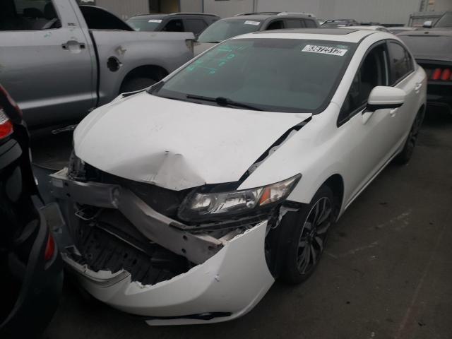 19XFB2F93EE219314 - 2014 HONDA CIVIC EXL Ağ foto 2