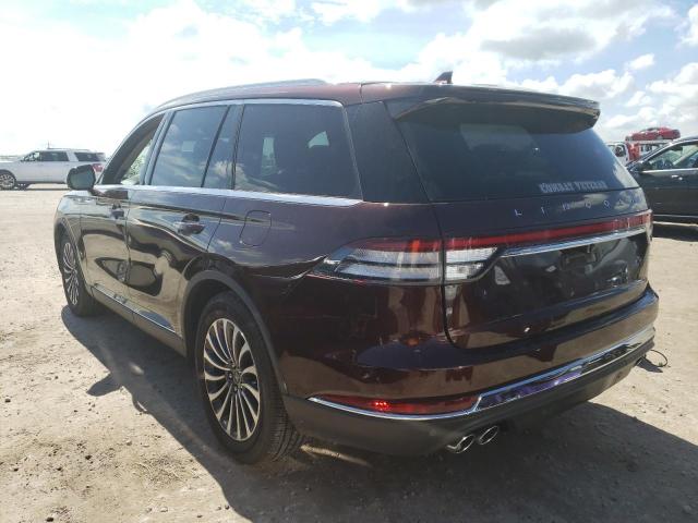 5LM5J7WC0LGL06696 - 2020 LINCOLN AVIATOR RE 栗色 照片 3