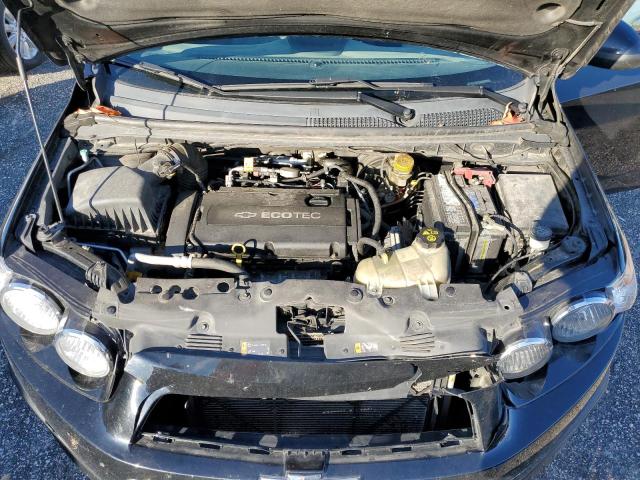 1G1JB6SH3C4153935 - 2012 CHEVROLET SONIC LS BLACK photo 7