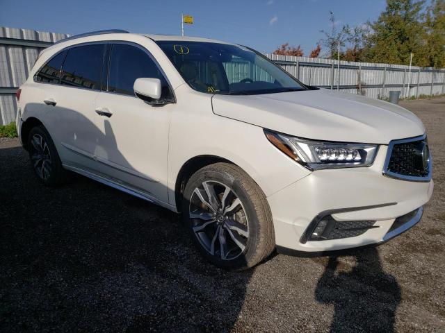 5J8YD4H80LL018592 - 2020 ACURA MDX ADVANC WHITE photo 1