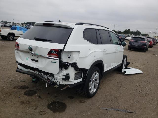 1V2KR2CA6MC571493 - 2021 VOLKSWAGEN ATLAS SE WHITE photo 4