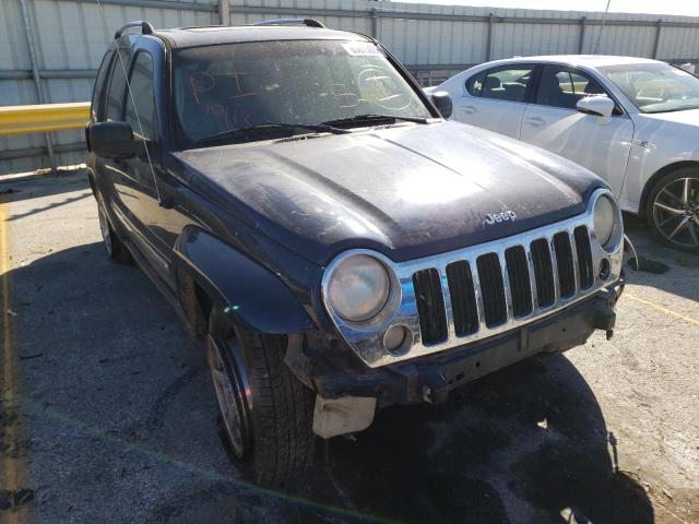 1J4GL58K66W238489 - 2006 JEEP LIBERTY LI BLUE photo 1