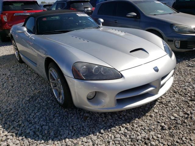 1B3JR65ZX3V500339 - 2003 DODGE VIPER SRT- SILVER photo 1