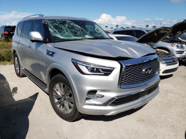 JN8AZ2NF2K9687102 - 2019 INFINITI QX80 LUXE SILVER photo 9