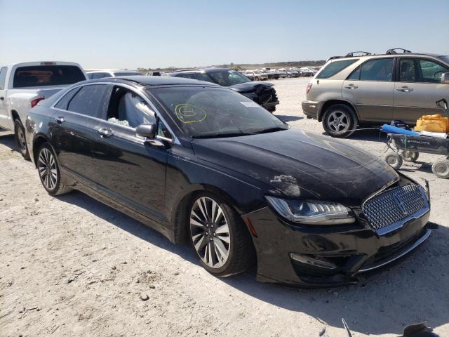 3LN6L5MU2HR659989 - 2017 LINCOLN MKZ HYBRID BLACK photo 1