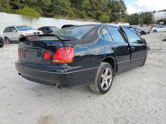 JT8BL69S920011524 - 2002 LEXUS GS 430 BLACK photo 4