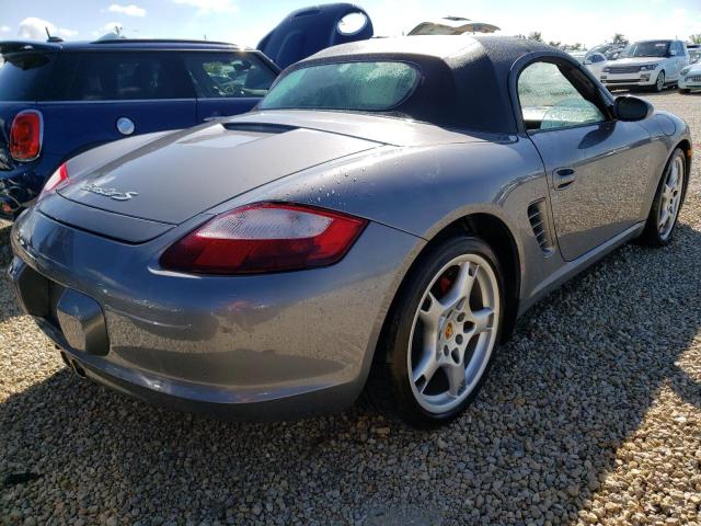 WP0CB29815S****** - 2005 PORSCHE BOXSTER S GRAY photo 4