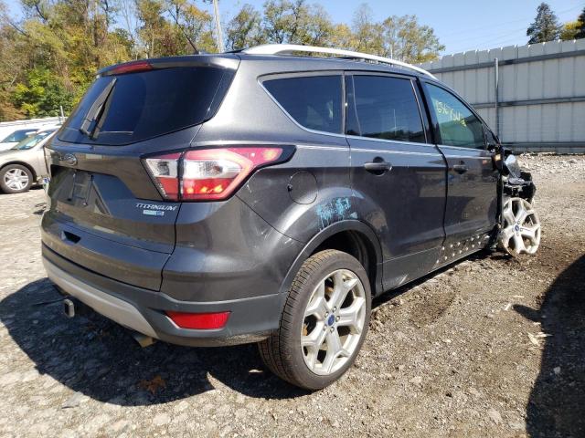 1FMCU9J97HUE04187 - 2017 FORD ESCAPE TIT GRAY photo 4