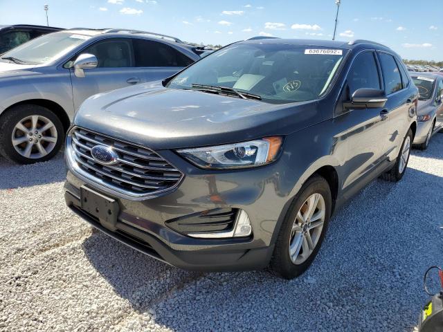 2FMPK3J97KBC62165 - 2019 FORD EDGE SEL GRAY photo 2