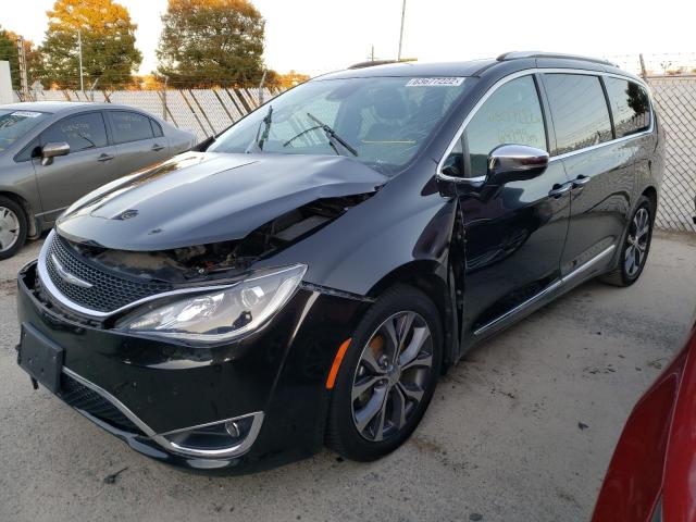2C4RC1GG7JR115127 - 2018 CHRYSLER PACIFICA L BLACK photo 2