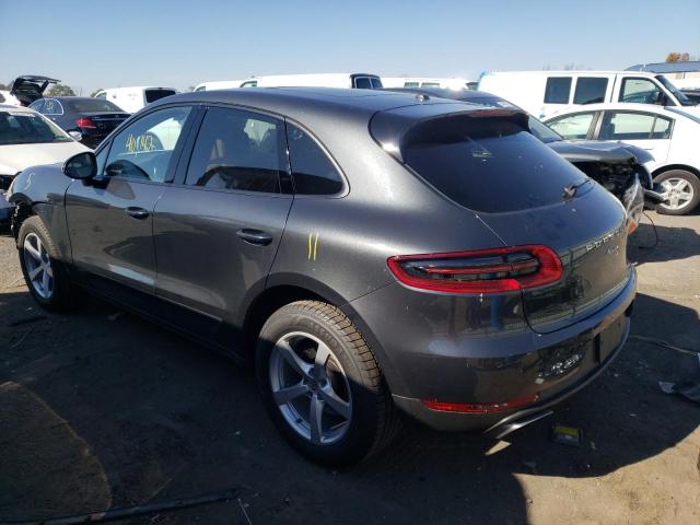 WP1AA2A55HLB07691 - 2017 PORSCHE MACAN BLACK photo 3