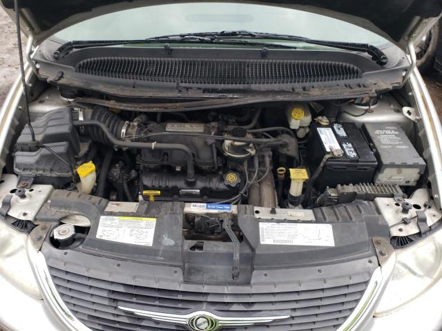 2C8GP64L63R140872 - 2003 CHRYSLER TOWN & COU SILVER photo 7