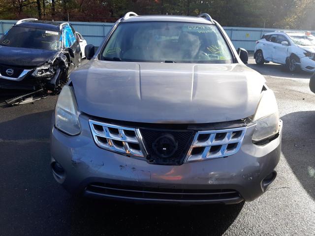 JN8AS5MV8CW375674 - 2012 NISSAN ROGUE S GRAY photo 9