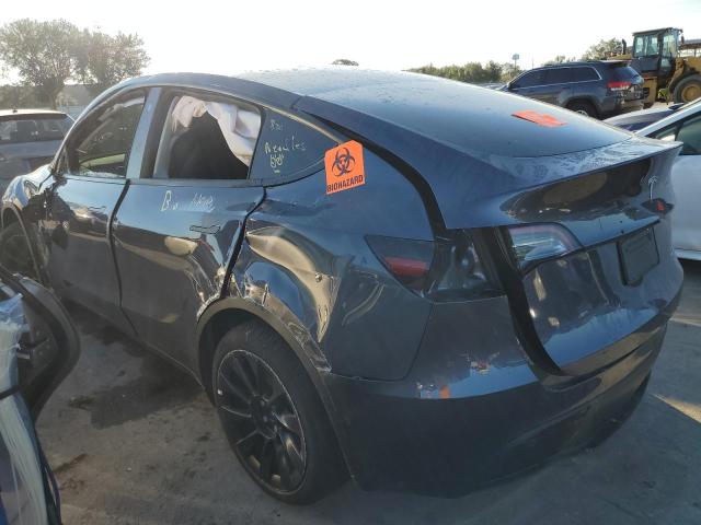 7SAYGDEEXNF481767 - 2022 TESLA MODEL Y رمادي صورة 2