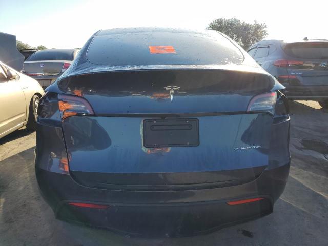 7SAYGDEEXNF481767 - 2022 TESLA MODEL Y رمادي صورة 6