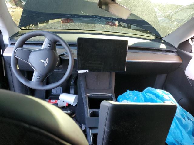 7SAYGDEEXNF481767 - 2022 TESLA MODEL Y رمادي صورة 8