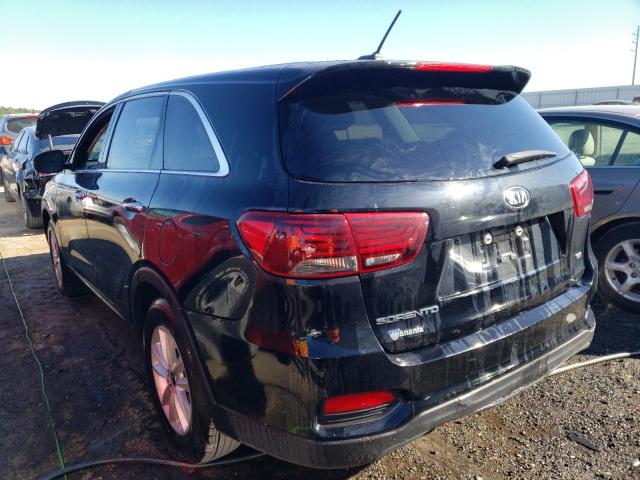 5XYPG4A31KG575649 - 2019 KIA SORENTO L BLACK photo 3