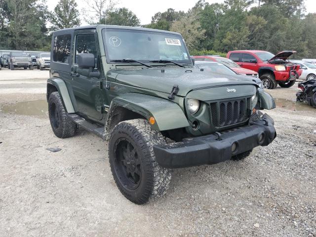 1J4FA54157L207347 - 2007 JEEP WRANGLER S GREEN photo 1