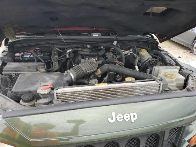 1J4FA54157L207347 - 2007 JEEP WRANGLER S GREEN photo 7