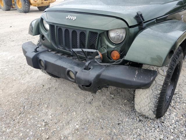 1J4FA54157L207347 - 2007 JEEP WRANGLER S GREEN photo 9