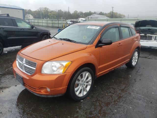 1B3CB5HA9BD294917 - 2011 DODGE CALIBER HE ORANGE photo 2