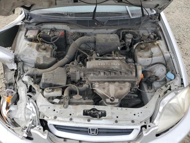 2HGEJ6321TH114383 - 1996 HONDA CIVIC CX SILVER photo 7