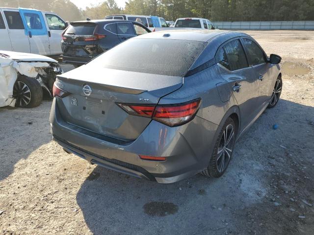 3N1AB8DV3MY240256 - 2021 NISSAN SENTRA SR GRAY photo 4