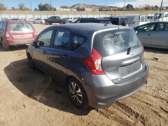 3N1CE2CP9KL363196 - 2019 NISSAN VERSA NOTE GRAY photo 3