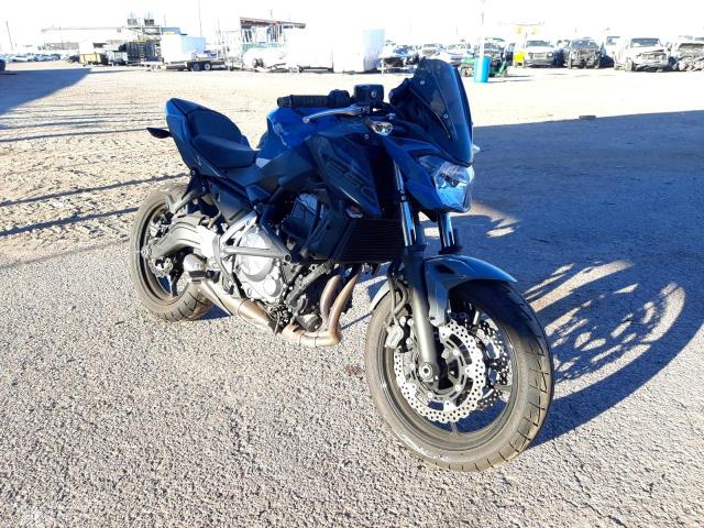 JKAEREG15KDA02763 - 2019 KAWASAKI ER650 G BLUE photo 1