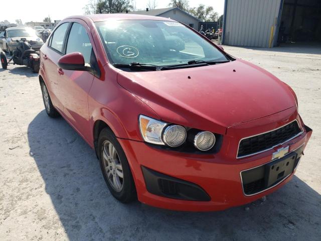 1G1JA5SH4C4217137 - 2012 CHEVROLET SONIC LS RED photo 1