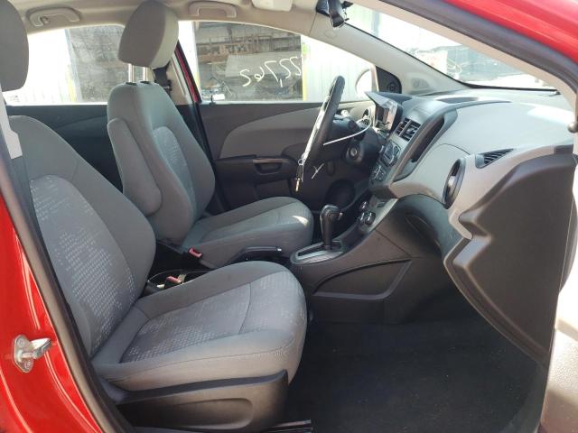 1G1JA5SH4C4217137 - 2012 CHEVROLET SONIC LS RED photo 5