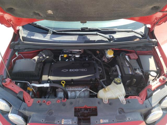 1G1JA5SH4C4217137 - 2012 CHEVROLET SONIC LS RED photo 7