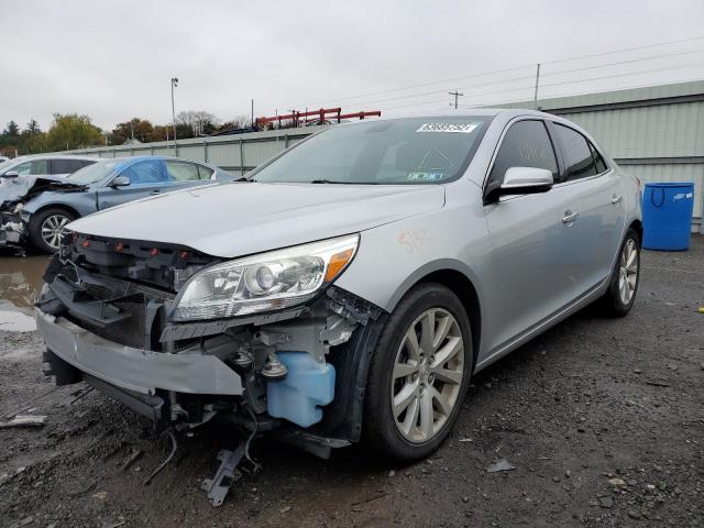 1G11F5SL2FF260535 - 2015 CHEVROLET MALIBU LTZ ნაცრისფერი ფოტო 2