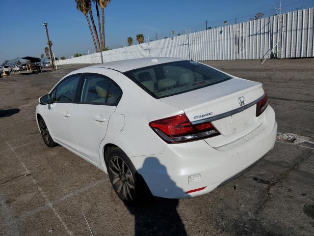 19XFB2F90EE274917 - 2014 HONDA CIVIC EXL 白色 照片 3