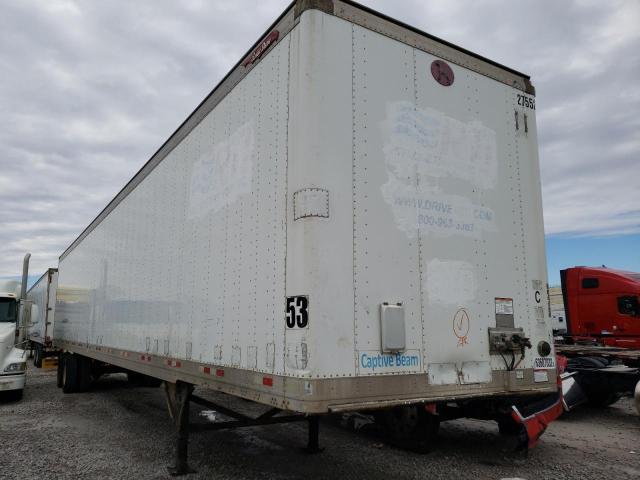 1GRAA0628DB700598 - 2013 GREAT DANE TRAILER DRY VAN WHITE photo 1