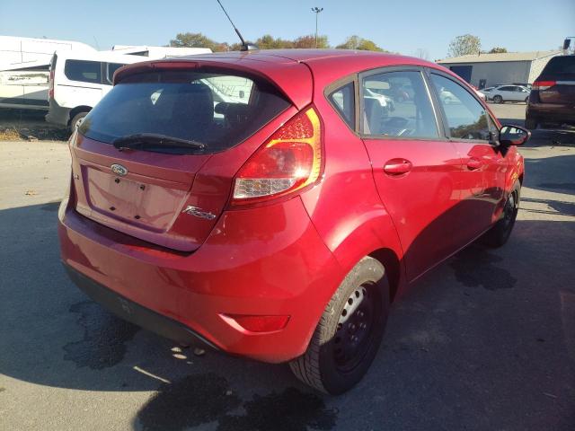 3FADP4EJ9CM149455 - 2012 FORD FIESTA SE RED photo 4