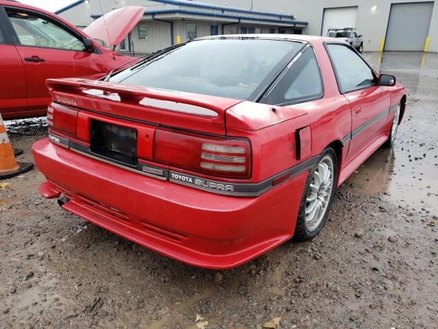 JT2MA71J8K0123961 - 1989 TOYOTA SUPRA SPOR RED photo 4