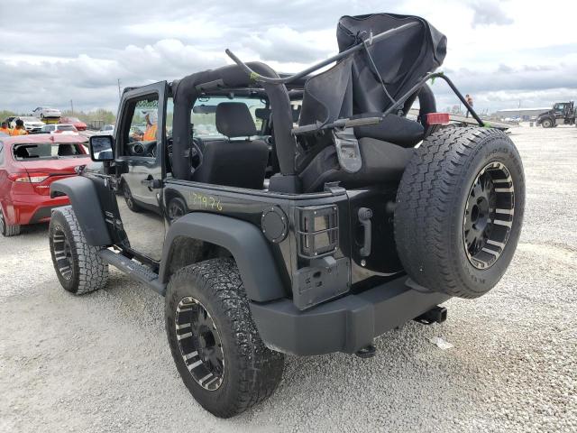 1J4AA2D1XBL602173 - 2011 JEEP WRANGLER S BLACK photo 3