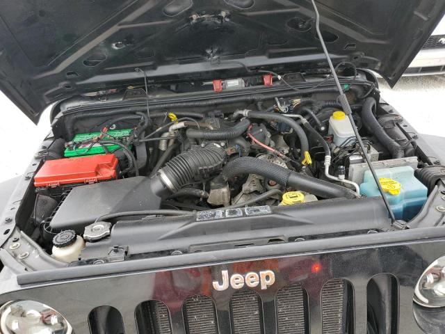 1J4AA2D1XBL602173 - 2011 JEEP WRANGLER S BLACK photo 7