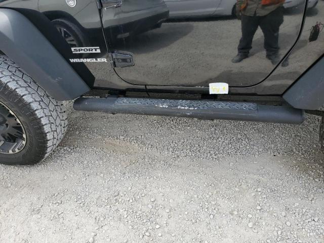 1J4AA2D1XBL602173 - 2011 JEEP WRANGLER S BLACK photo 9